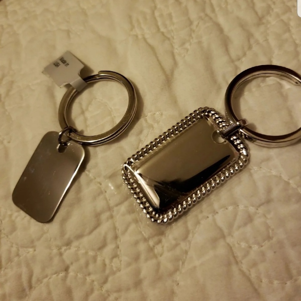 Sterling silver keychain set